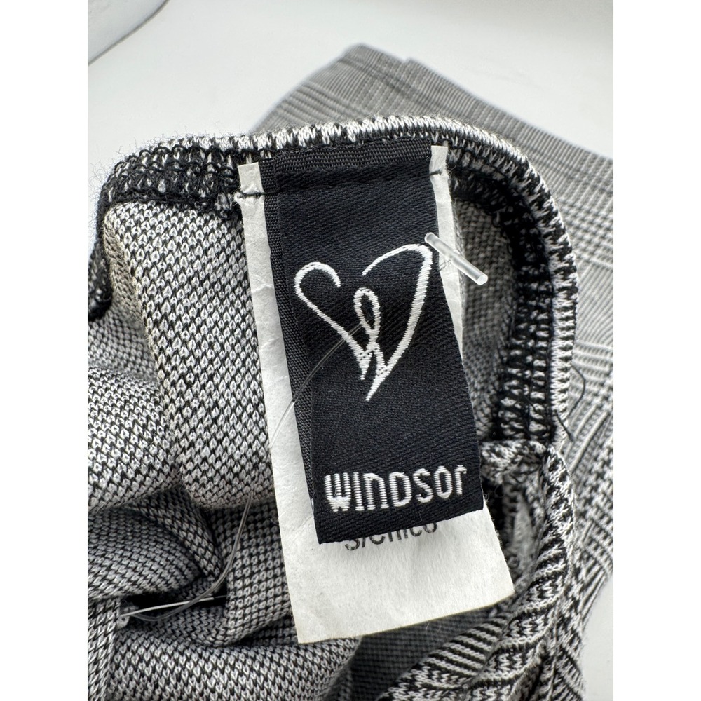 Plaid Spaghetti Strap‎ Mini Dress Crisscross Back Cowl Neck - Picture 11 of 13